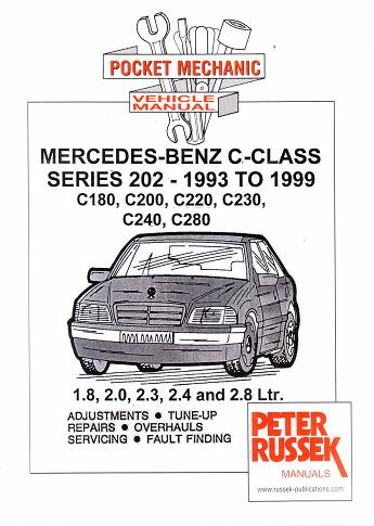 Mercedes c200 w202 owners manual #7