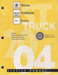 2004 gmc envoy shop manual