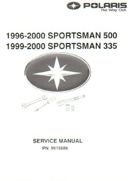 1996 - 2000 Polaris Sportsman 500 & 1999 - 2000 Sportsman ... 2000 polaris 335 wiring diagram 