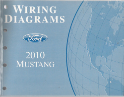 2010 Ford Mustang Wiring Diagrams Manual