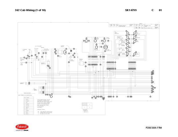 Peterbilt 359 Complete Electrical Wiring Diagrams