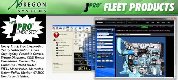 JPRO Next Step Heavy Truck Troubleshooting Software