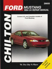 1994 - 2004 Ford Mustang Chilton's Total Car Care Manual