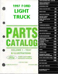 Ford F250 Truck Factory Part Manuals